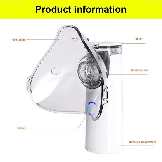Portable Mesh Nebulizer for Kids & Adults | Silent, Rechargeable, Travel-Friendly