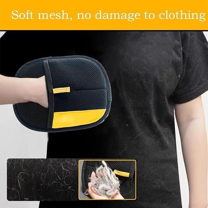 Pet hair removal gloves pack