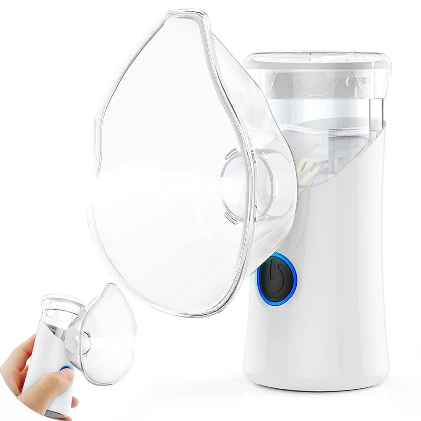 Portable Mesh Nebulizer for Kids & Adults | Silent, Rechargeable, Travel-Friendly