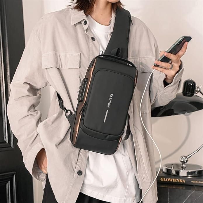 Lightweight travel sling bag