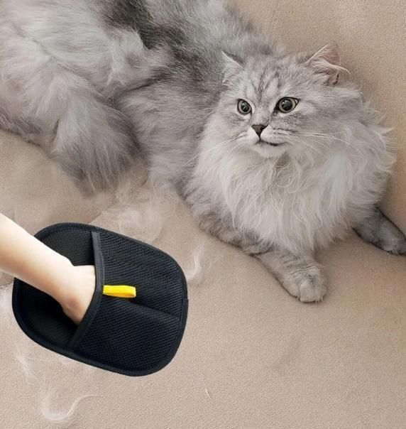 Pet hair removal glovesr