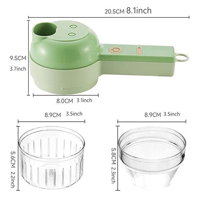 portable electric vegetable chopper
